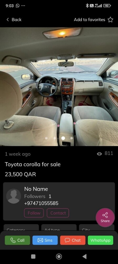 corolla V4 - 2