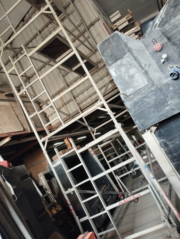 6 mtr aluminium scaffolding - 1