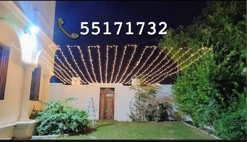 Wedding lighting Qatar - 12