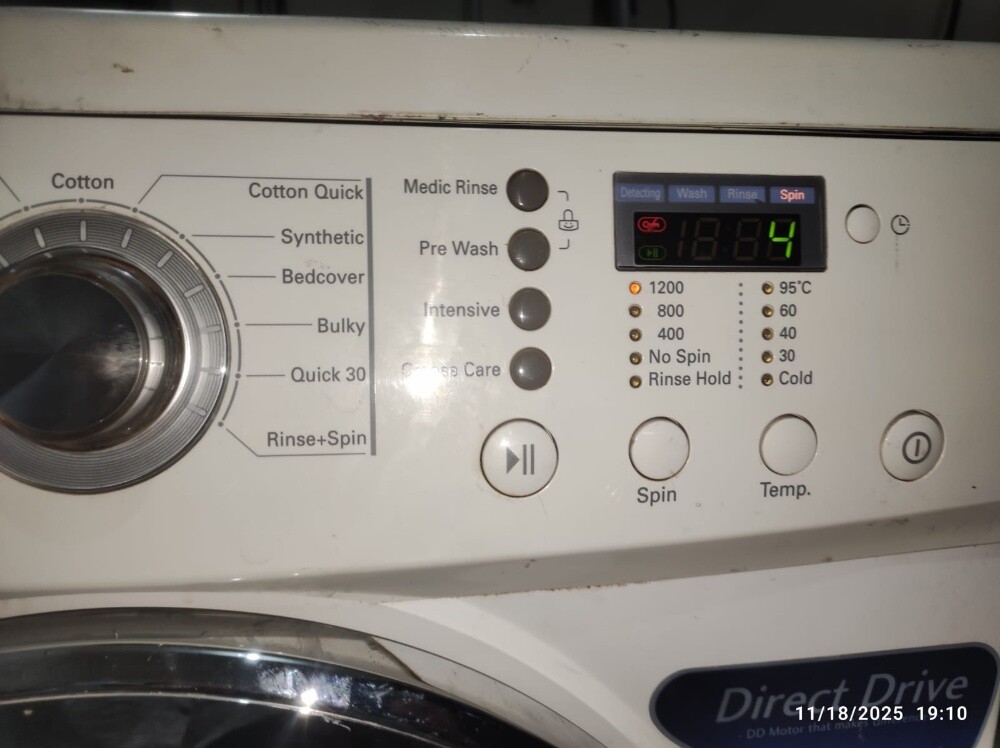 LG washing machine 7kg for sell - 3