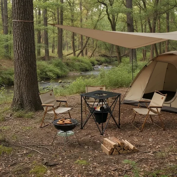 Porodo Foldable Camping Table - 4