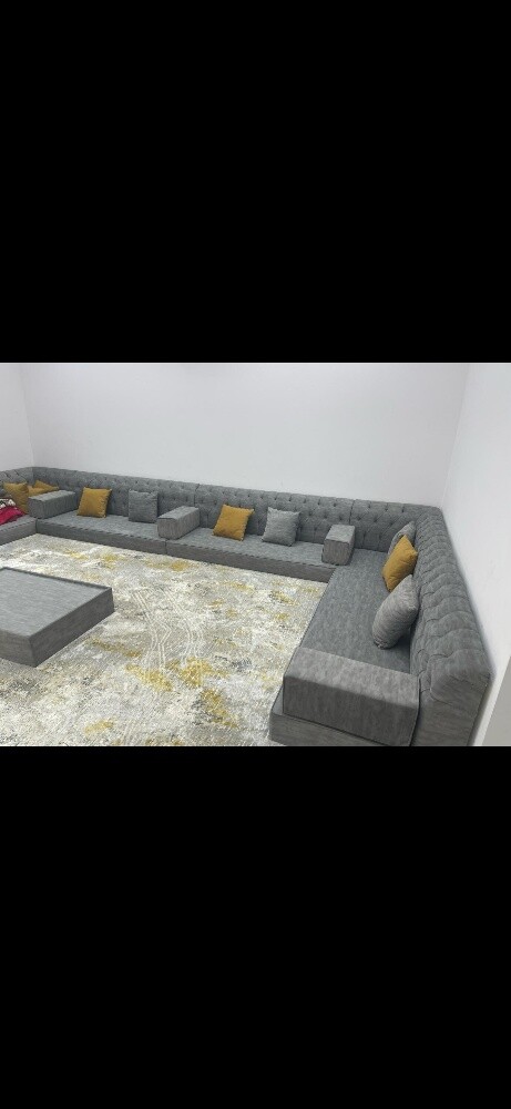 majlis sofas set and tv table - 2