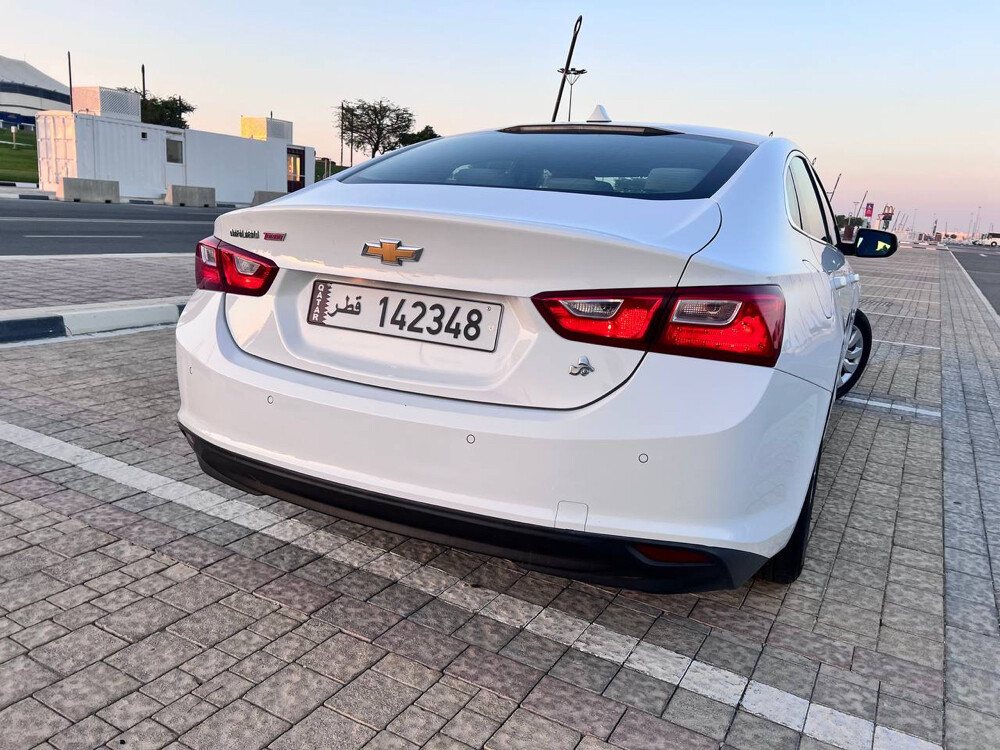 chevrolet malibu with special num - 3