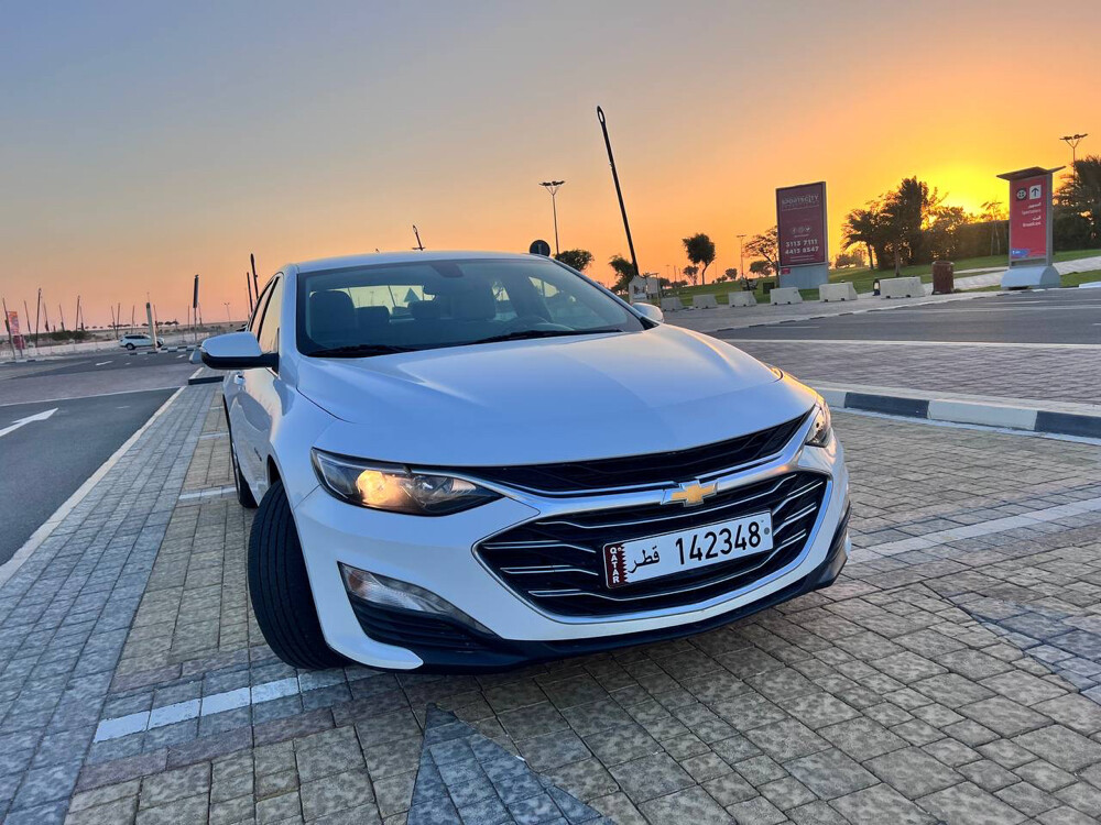 chevrolet malibu with special num - 1