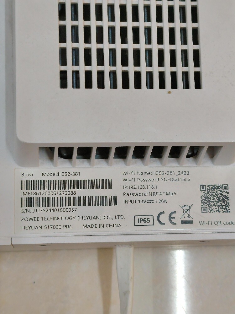 Huawei H352-381 + wifi 6 - 8