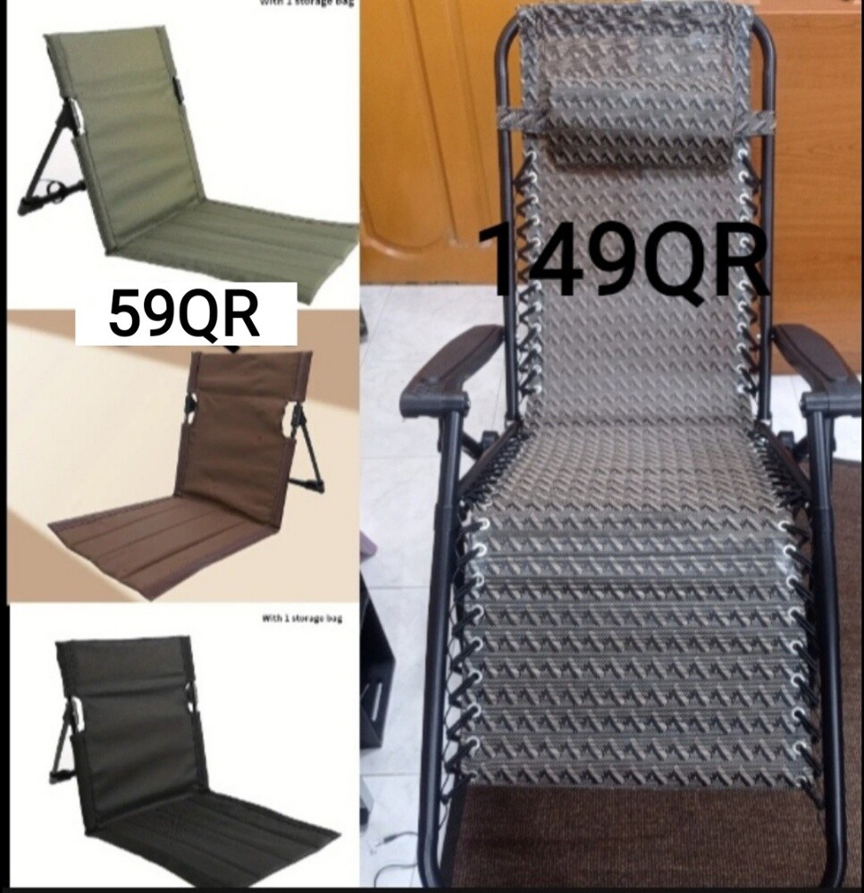 Folding chair for camping trips - 1