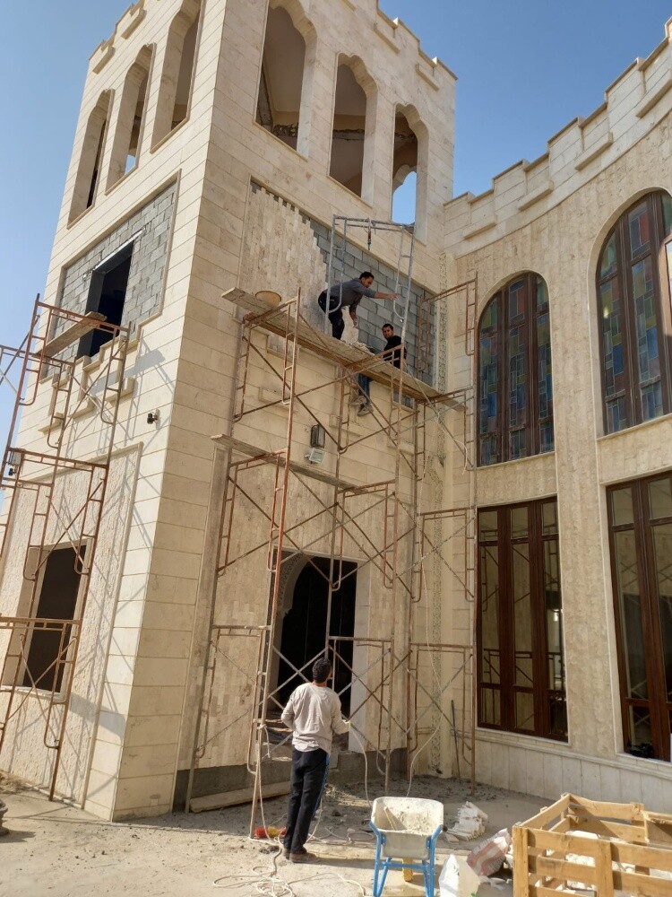 ديكورات خارجية جي ار سي وحجر - 14