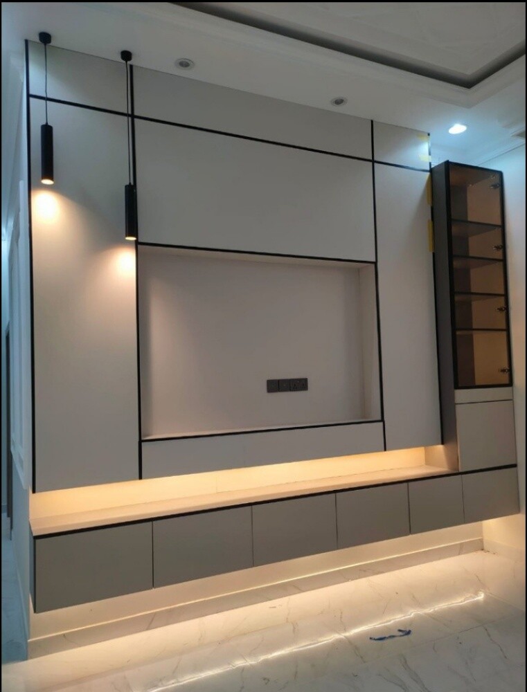 gypsum Carpenter& painting work - 21