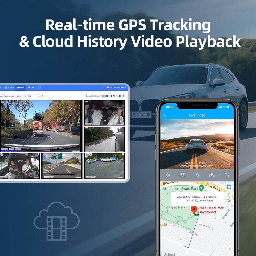 4G car dash cam JC400P - 7