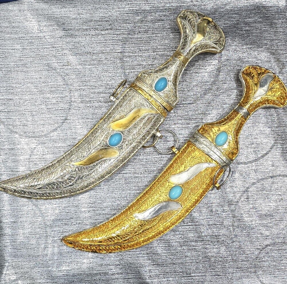 خناجر نحاس زينة صناعه سوريه - 1