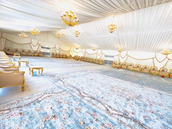 Tents and seats - 20