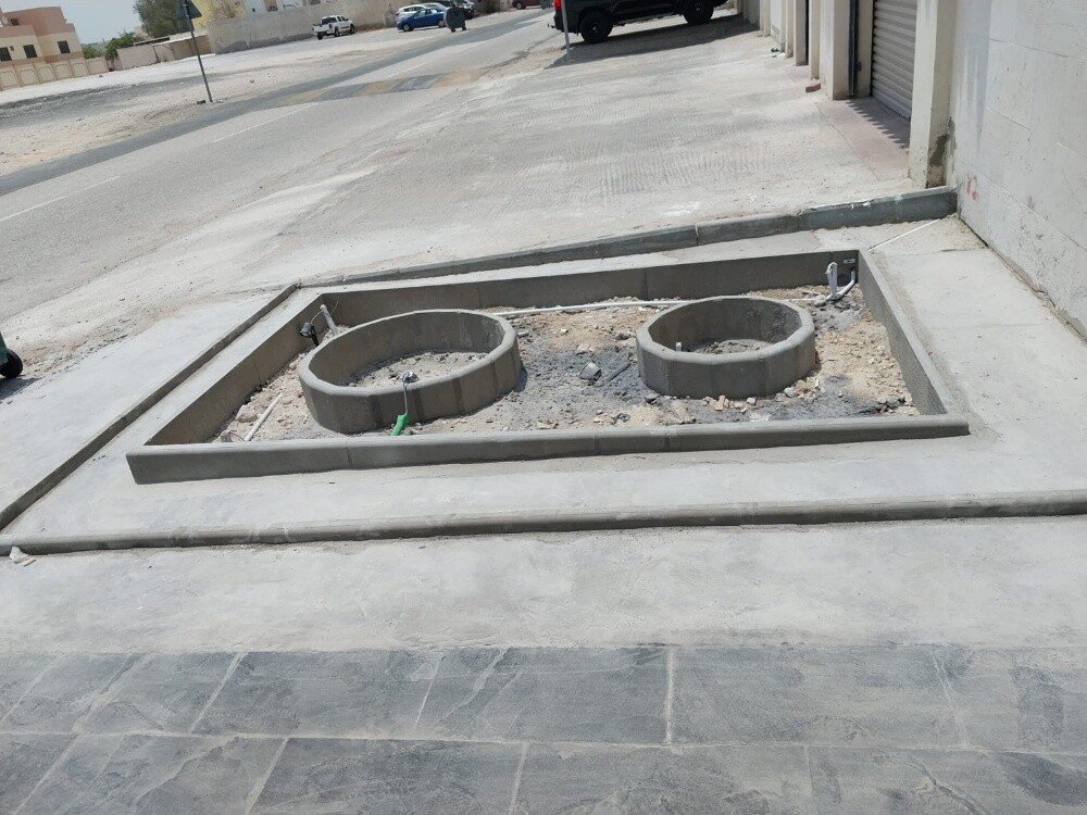 tile and interlock working - 1