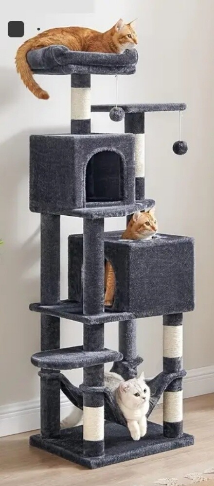 cat climbing tower tree scratcher - 3