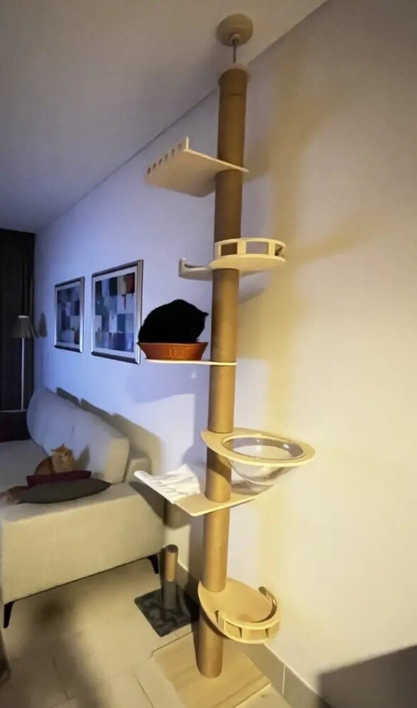 cat climbing tower tree scratcher - 5