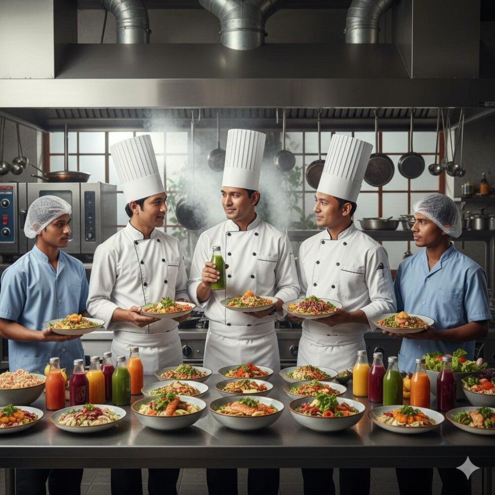 staff kitchen only diet food - 1