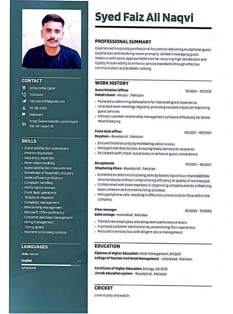 Syed Faiz Ali Naqvi - 1