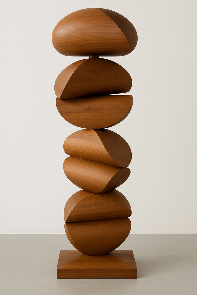 Custom Made Wooden Totem  - 1