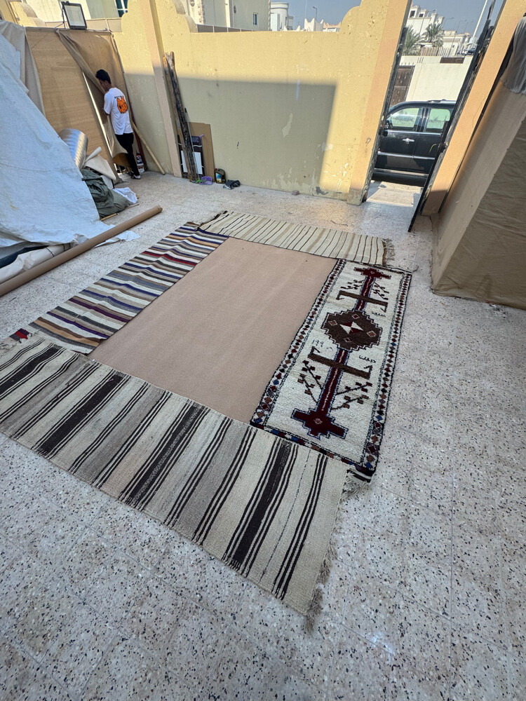 مدات صوف يدوية سورية - 2