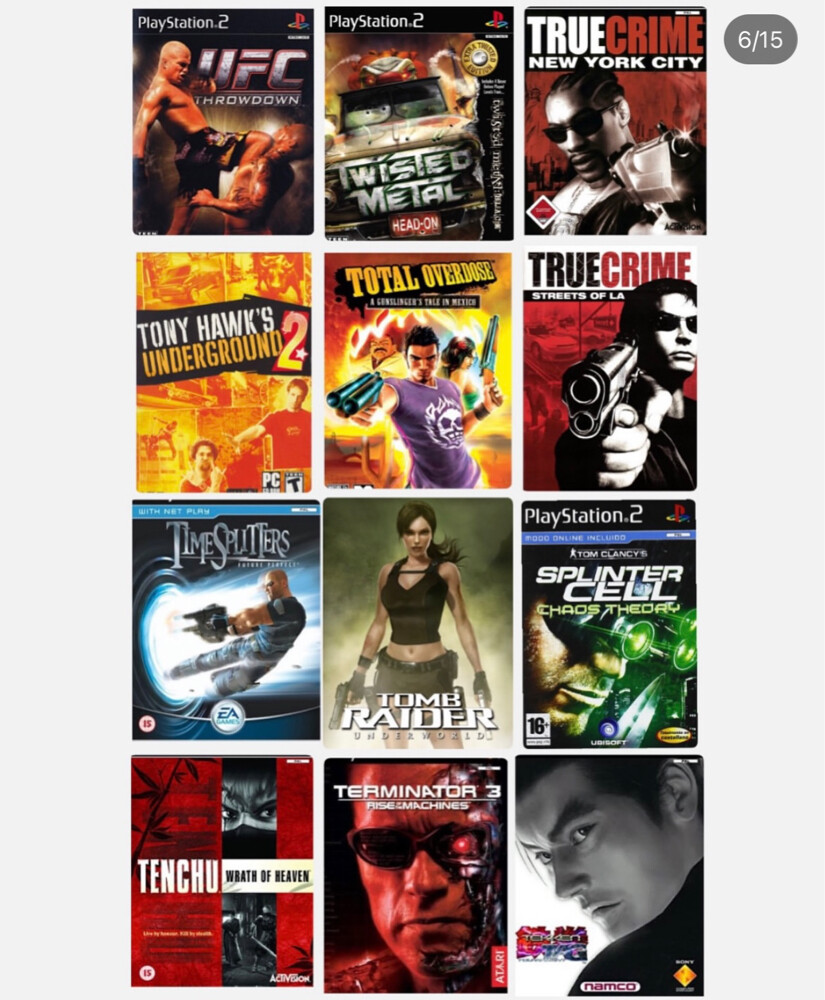 ps1 ps2 games  - 11