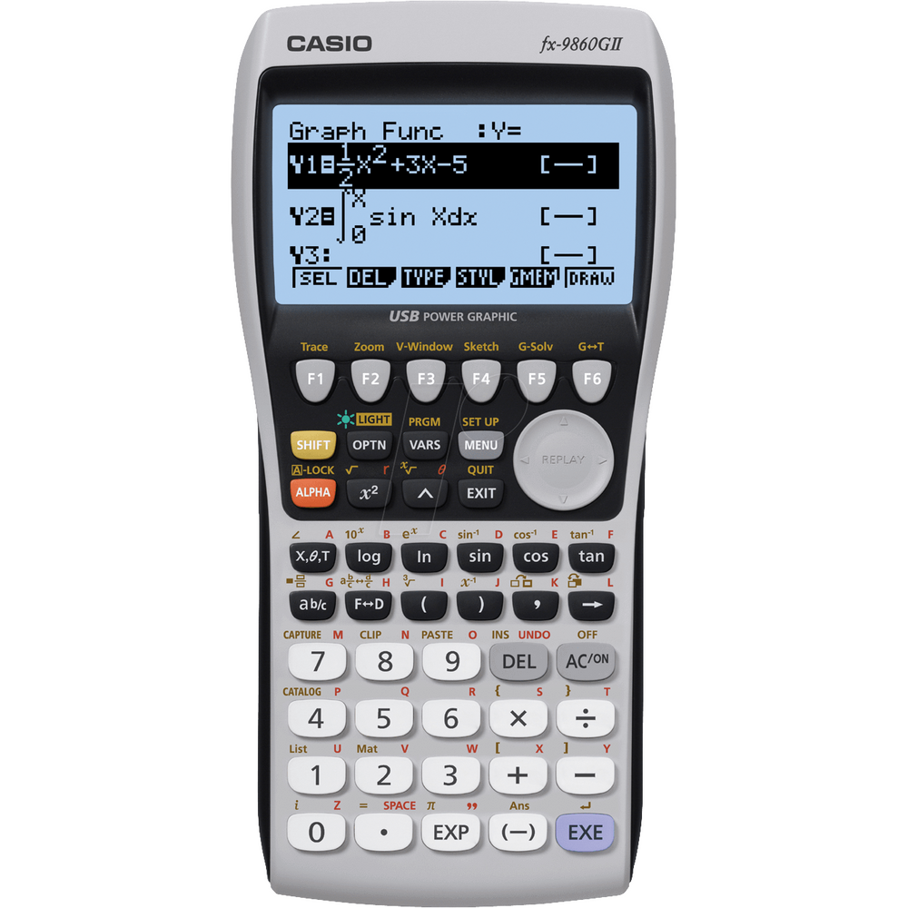 fx-9860GII. - 1