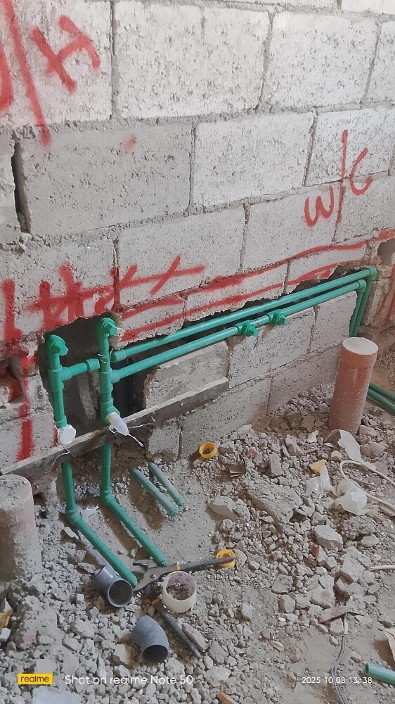 All plumbing work - 4