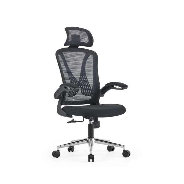 Ergonomic High Back Chair WHT 2 - 1