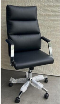 Exe High Back Leather Chair - 1