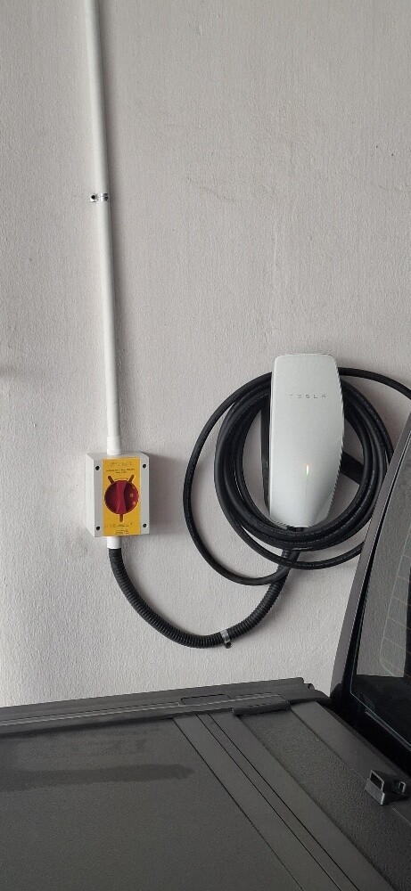 tesla charger installation - 6