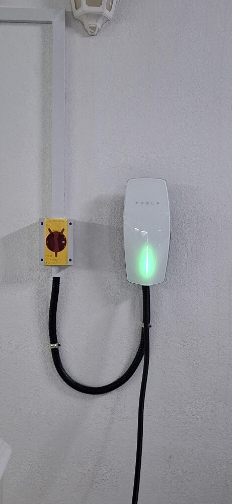 tesla charger installation - 4
