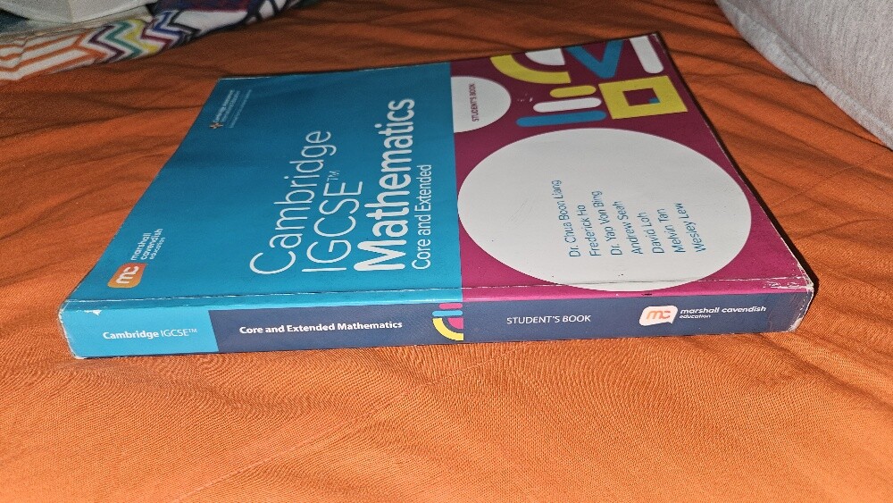 Cambridge IGCSE mathematics book - 2