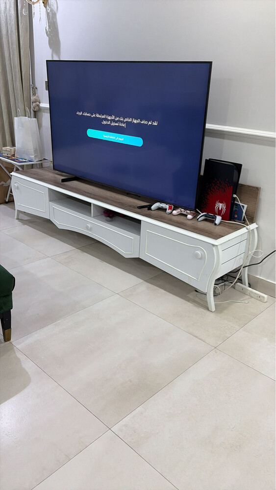 طاوله تلفزيون خشب ويا طاولة - 2