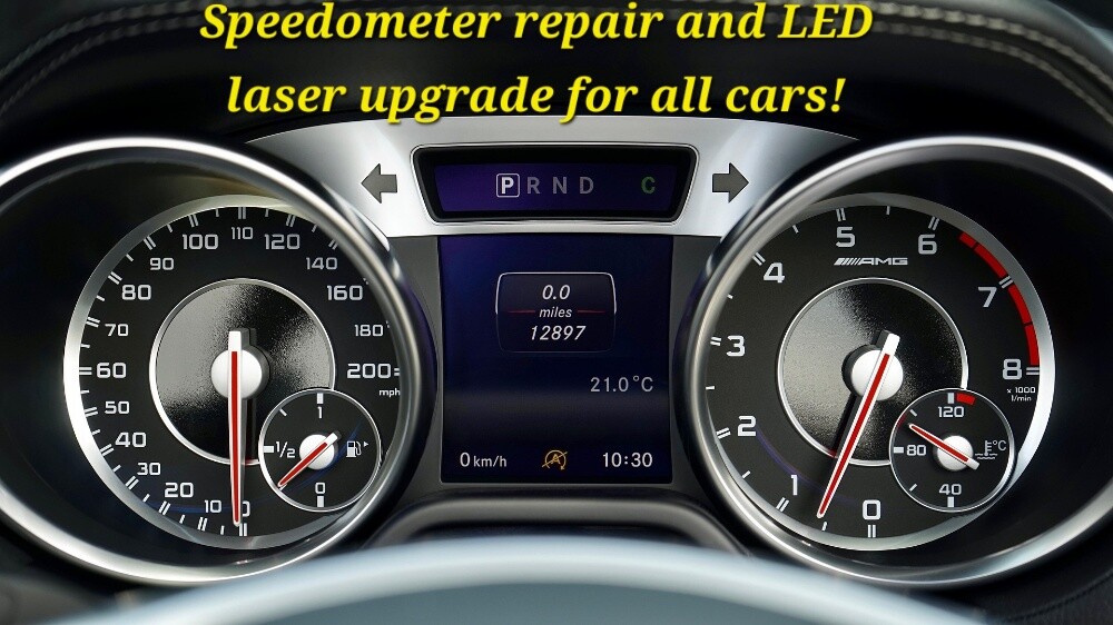Speedometer repair and LED laser - 2