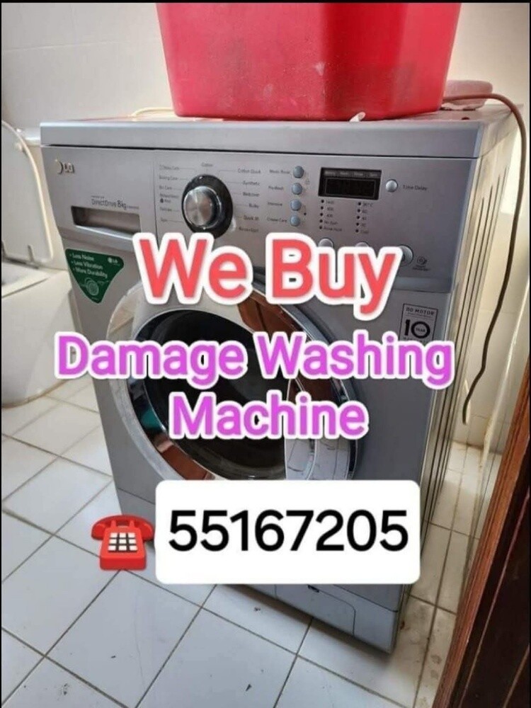 we buy damage washing machine - 1