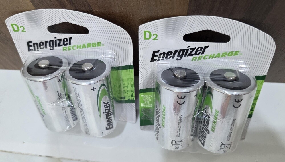 Energizer Rechargeable Battery D2 - 1