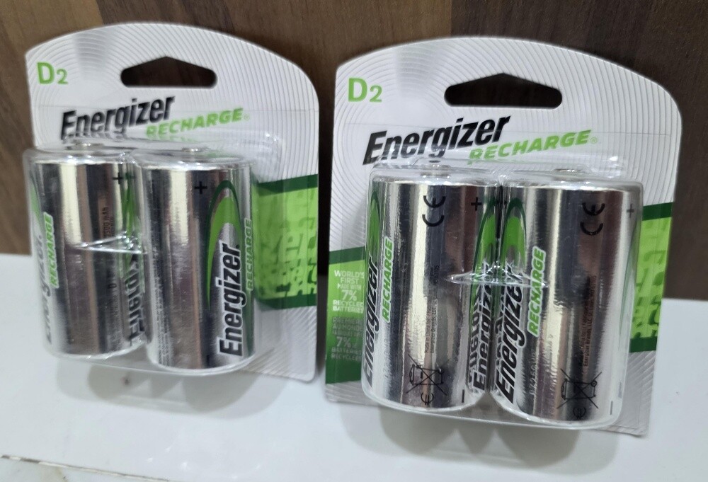 Energizer Rechargeable Battery D2 - 3
