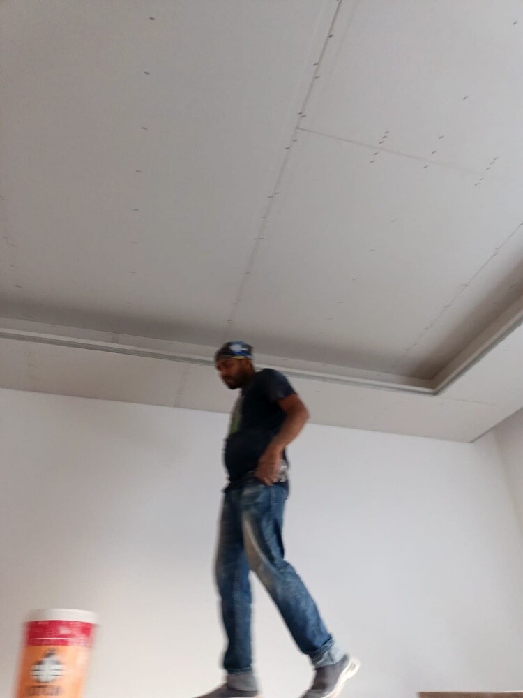 gypsum board and painting - 2