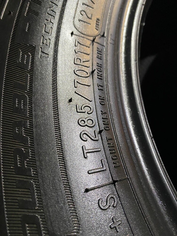 285/70/17" Copper brand made USA - 4