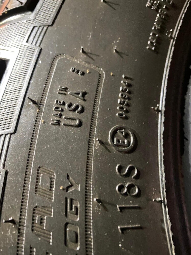 285/70/17" Copper brand made USA - 5
