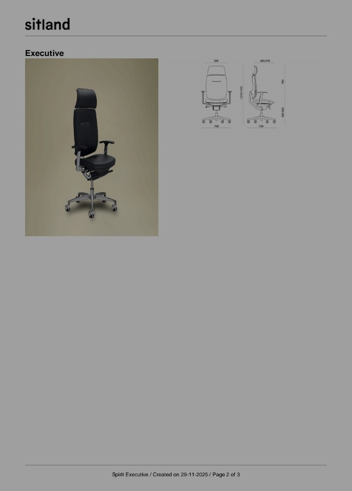 Sitland Spirit Series Chair - 8