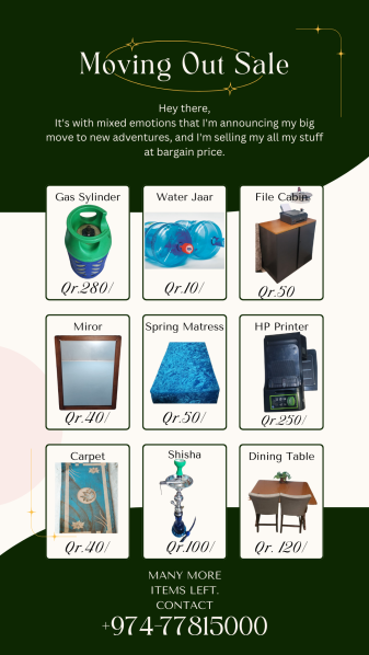 Moving Sale  Everything Must - 1