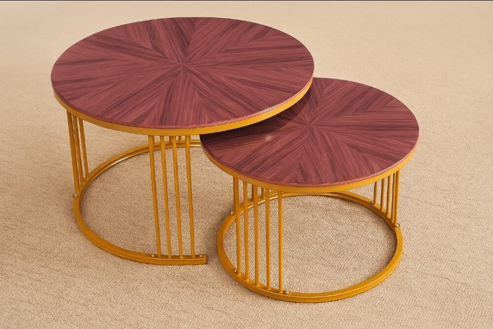 Marble & Wood Tables Collection - 6