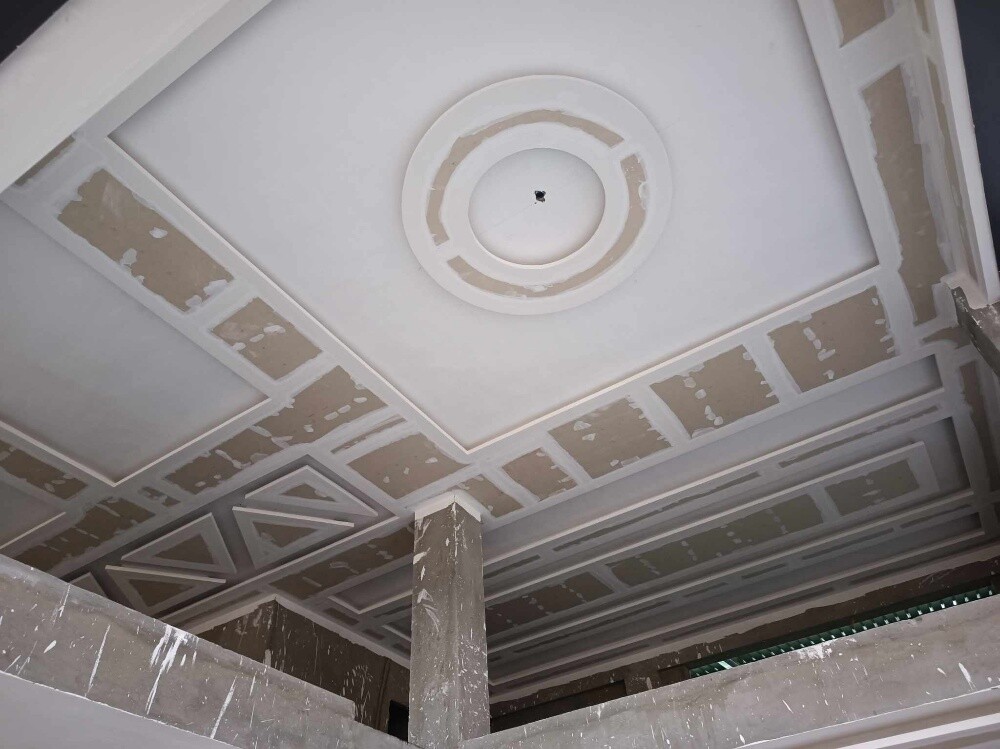 gypsum board paint and electric - 14
