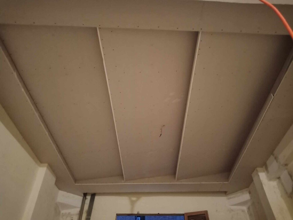 gypsum board paint and electric - 10
