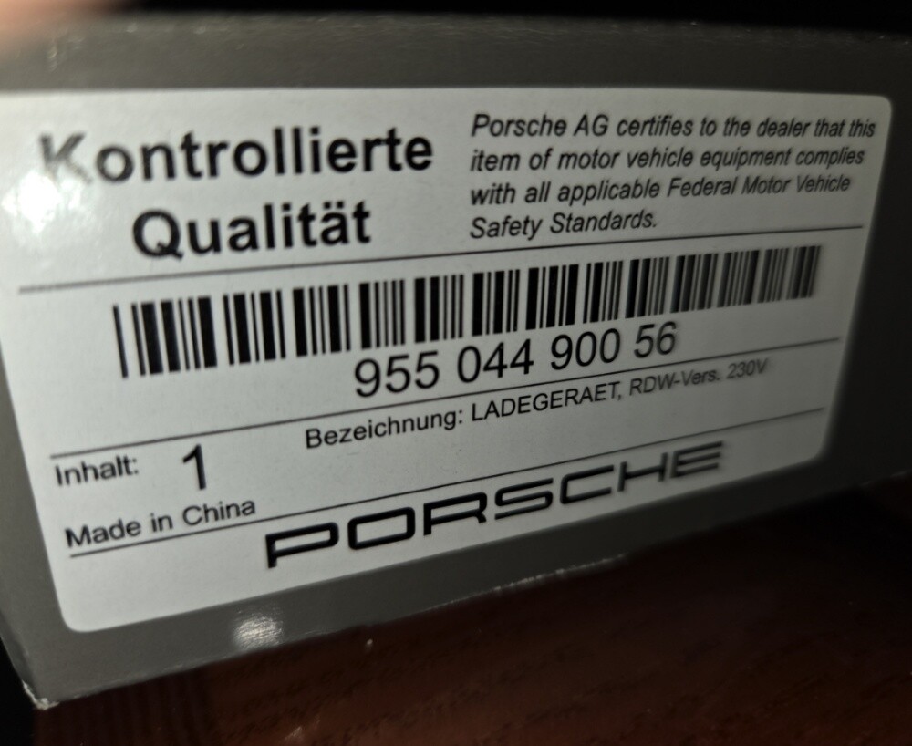 porsche battery charger - 2