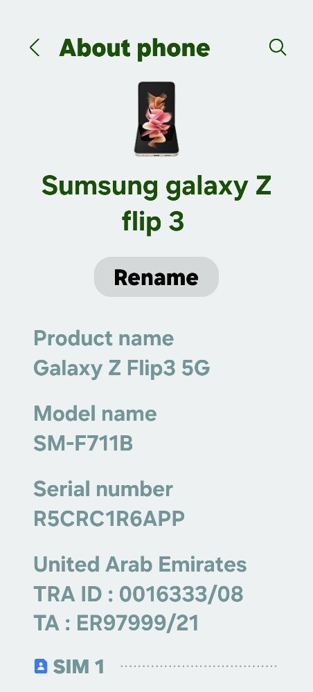samsung galaxy Z flip 3 - 3