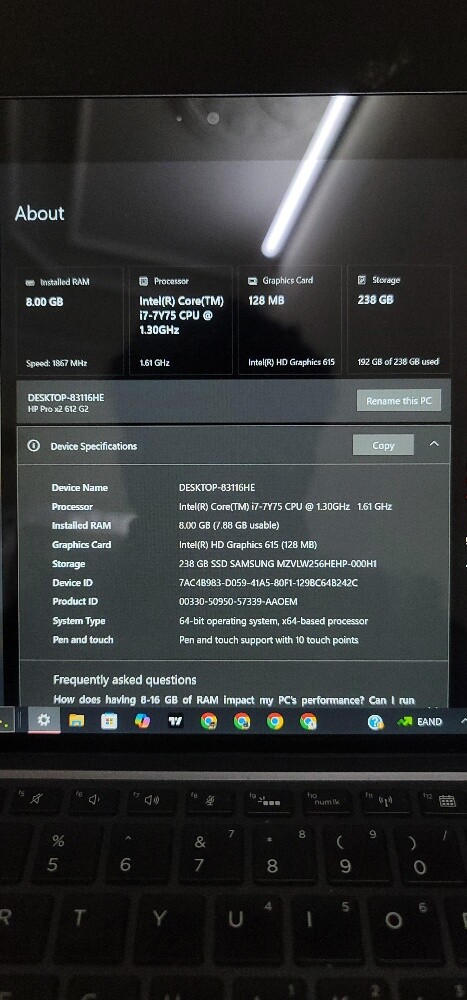 HP Probook Laptop - 3