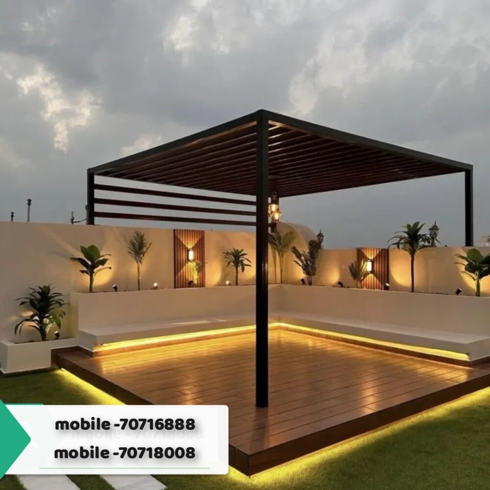 ديكورات_خيام ملكية_مجالس خارجية - 13