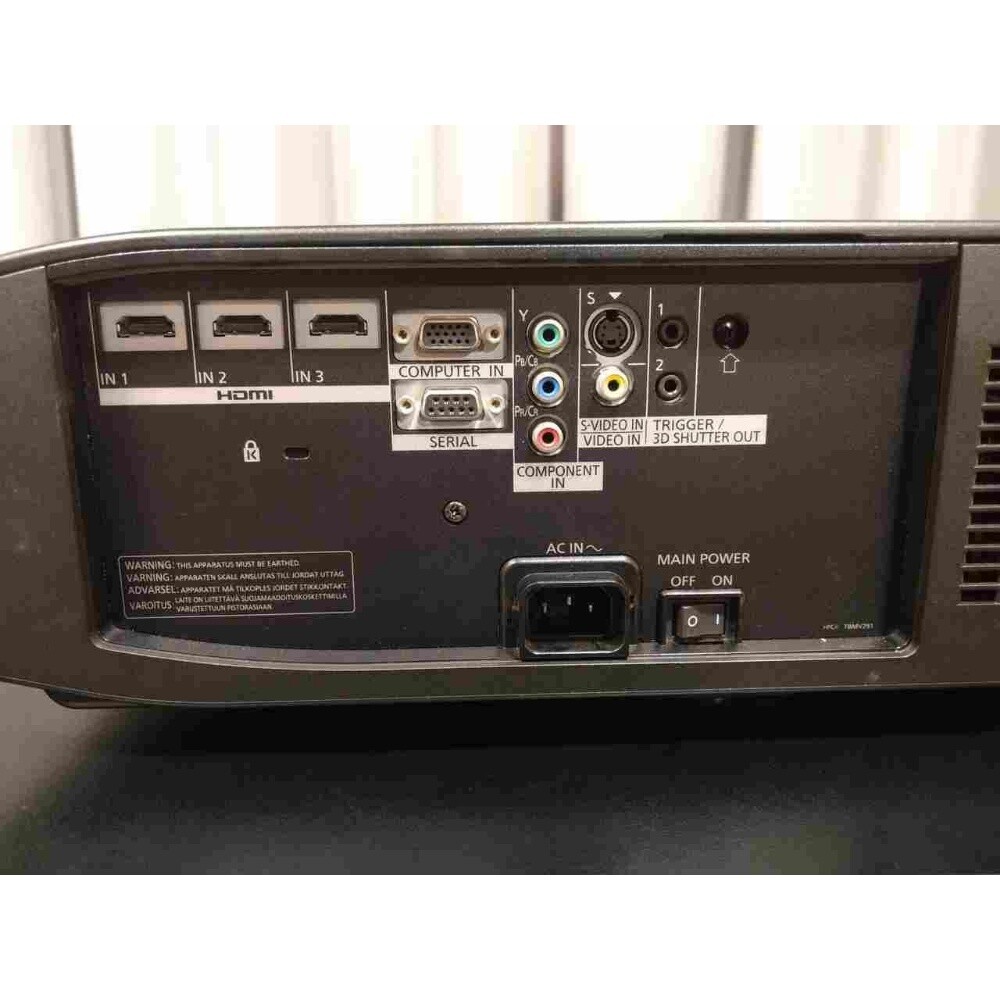Panasonic projector 8000u - 3