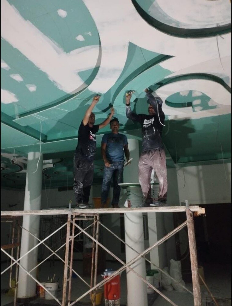 ديكورات الجبس والصبغ - 6
