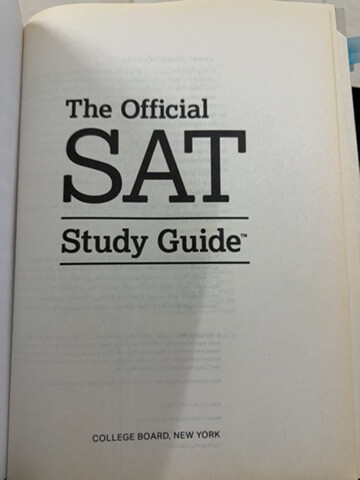 SAT college board study guide - 2